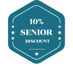 10% senior discount